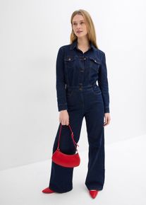 Jeans-Overall in blau, Gr&ouml;sse 46, 98% Baumwolle, bonprix