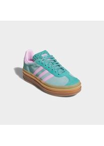 adidas originals, Unisex, adidas originals Sneaker &raquo;GAZELLE BOLD&laquo;, powder teal, bliss lila, pure teal, 36, Plateau-Schuhe aus Wildleder, in kr&auml;ftigen 