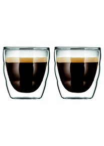 Espressoglas »Pilatus 0.8 dl« , farblos , Bodum