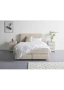 LeGer Home by Lena Gercke, LeGer Home by Lena Gercke Boxspringbett &raquo;Zalia erh&auml;ltlich in verschiedenen Breiten, inkl. Toppper&laquo; wahlweise mit Bonnell- 