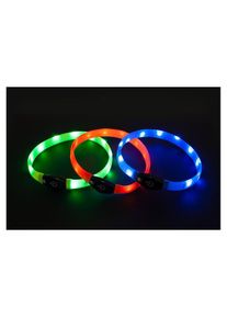 Hunde-Halsband »Visio Light LED L« , orange , Karlie