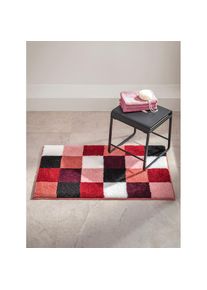 Grund, Badematte, beere, ecru, gemustert, 1 Stk.