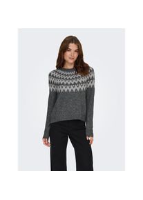 Only , Damen , Strickpullover »ONLFRY LS JQ GLITTER O-NECK CC KNT« , Pullover von Only