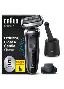 Braun , Elektrorasierer »Series 7 71-N7200cc« Smart Care Center Präzisionstrimmer-Aufsatz, Reinigungsstation, 360° Flex, Wet&Dry , bunt , Inklusive...