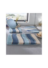 Hagemann, Badematte, kalkmint, mint, gemustert, 1 Stk.