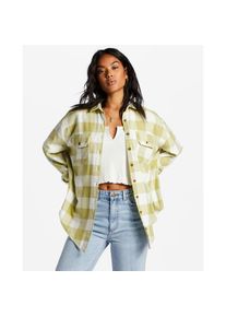 Billabong , Damen , Langarmhemd »So Stoked« , Stoff: Gebürsteter Baumwollflanellstoff