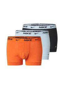 NIKE Underwear, Hommes Boxers, bleu pastel / orange / noir