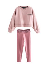 smALLSAINTS, Filles Set 'Underground', rose / pitaya / noir