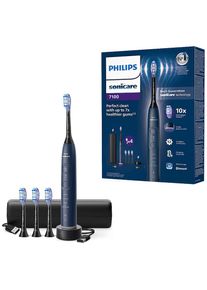 PHILIPS SONICARE, Elektrische Zahnbürste »Series 7100 HX7423/08« 4 Stk. Aufsteckbürsten mit visueller Andruckkontrolle, 4 Putzmodi und 3 