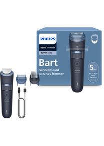 Philips, Bartschneider »Serie 3000 BT3665/15« 2 Aufsätze mit 40 einstellbaren Schnittlängen, inkl. Reinigungsbürste, schwarz