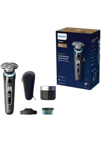 Philips, Elektrorasierer »Series i9000 Prestige XP9202/10« integrierter Präzisionstrimmer mit SkinIQ Technologie, inkl. Ladestand, Reiseetui, 