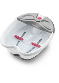 Medisana, Fussbad »FS 300« Set, 3-tlg., Sprudel- und Vibrationsmassage, Reflexzonenmassage, grau, Kunststoff, Komfortable Grösse (geeignet bis 