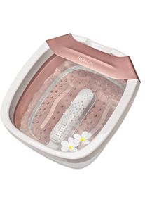 Revlon, Fussbad »RVFB7034E« Ultimatives Premium-Fussbad, faltbar und kompakt, einfach zu verstauen, weiß, pink, Kunststoff, Therapie mit ätherischen 