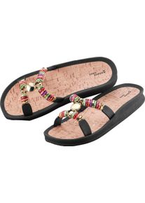 WITT Damen Badepantolette, schwarz, Gr&ouml;&szlig;e 37, 100% Synthetik