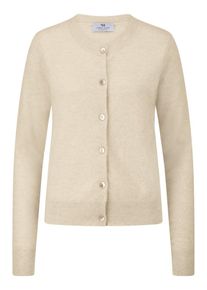 Peter Hahn - Strickjacke aus 100% Kaschmir, beige, Gr. 48, Kaschmir