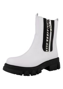 Dockers by Gerli, Femmes Chelsea Boots, noir / blanc