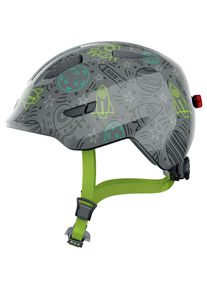 Abus SMILEY 3.0 LED Helm - Größe 50-55 - grau