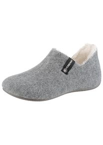 VERBENAS , Damen , Hüttenschuhe »Yoi Gales« Hausschuh, Homeslipper, Schlupfschuh mit kuscheligem Warmfutter , grau , Wärmender Hausschuh von VERBENAS