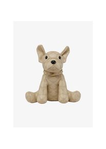 MCM Bulldoggenstofftier in Lauretos beige