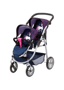 BAYER , Zwillingspuppenwagen »mit Sonnendach«