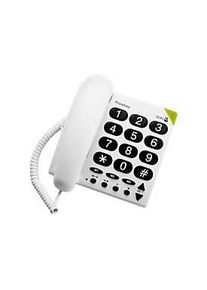 Doro PhoneEasy 311c - Telefon mit Schnur - weiß