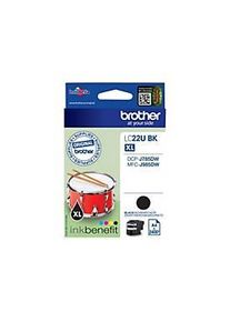 Brother LC22UBK - XL - Schwarz - original - Tintenpatrone