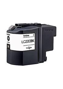 Brother LC22EBK - Sehr hohe Ergiebigkeit - Schwarz
