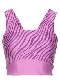 active by Lascana LASCANA ACTIVE Sporttop Damen, orchidee / dunkellila, Gr&ouml;&szlig;e L