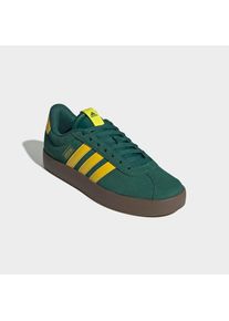 adidas Sportswear, Unisex, adidas Sportswear Sneaker &raquo;VL COURT 3.0&laquo; inspiriert vom Design des adidas samba, collegiate gr&uuml;n, gelb, gold metallic, 42,5