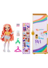 RAINBOW HIGH , Puppenkleiderschrank »Locker and Doll Playset« inklusive Puppe Pinkly Page , bunt