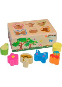 Happy People , Steckspielzeug »GARDENA Garten« aus Holz , bunt