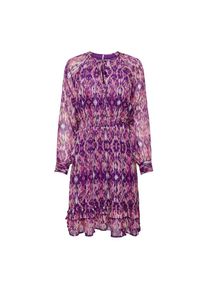 Only, Unisex, Only Minikleid &raquo;ONLVIVA LIFE L/S LAYER DRESS PTM&laquo; Sommerkleid, lila magic aop:ethnic rebel, S (36), N-Gr, Pflegeleichtes Polyester: 
