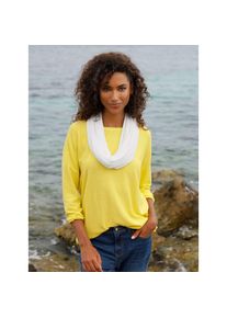 Heine, Unisex, Heine Rundhalspullover &raquo;Pullover&laquo;, limone, 34, Modefarbe der Saison