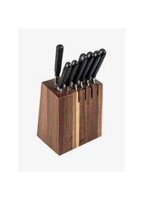 Kuhn Rikon Messerblock Set Culinary braun