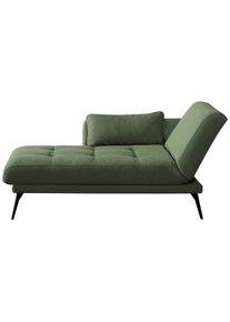 Novel R&eacute;camiere , Dunkelgr&uuml;n , Textil , Uni , 200x85x106 cm , Fussart w&auml;hlbar, Stoffauswahl, Liegefunktion, seitenverkehrt erh&auml;ltlich , Wohnzimmer, Sofas & Couches, Sofas, Recamieren