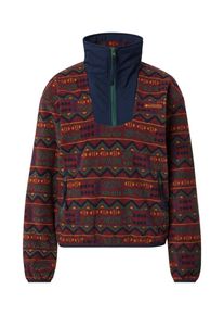 Columbia, Femmes Pull-over de sport 'Sequoia Grove', bleu marine / vert / orange / rouge