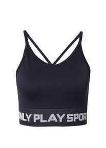 Only Play, Femmes Soutien-gorge de sport 'ONPNanna-1', bleu fonc&eacute; / blanc
