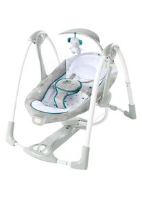 Ingenuity , Babyschaukel »ConvertMe Swing-2-Seat Portable Swing - Nash« mit automatischer Schaukelfunktion und Sound-Effekt , grau