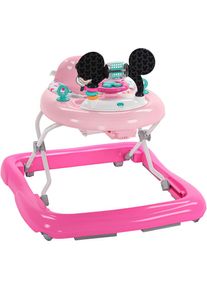 Bright Starts , Lauflernhilfe »MINNIE MOUSE Tiny Trek Walker, Forever Besties , 2-in-1 Walker« mit Licht und Sound , rosa