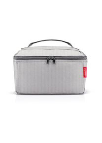 Reisenthel, Unisex, Reisenthel Beautycase &raquo;Herringbone grey&laquo;, grau, B/H/T: 27cm x 17cm x 18cm, Inhalt: 4 l