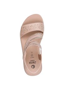Jana, Unisex, Sandalette, puder, 40, Weite H