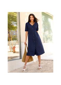 Classic Basics, Unisex, Jerseykleid &raquo;Kleid&laquo;, marine, 40, Normalgr&ouml;ssen, reine Baumwolle