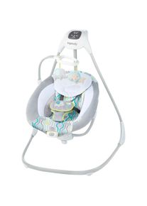 Ingenuity , Babywippe »SimpleComfort Compact Soothing Swing - Everston« mit Sound-Effekt , grau