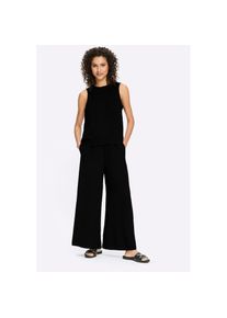 Heine, Unisex, Heine Hosenanzug, schwarz, 50, Normalgr&ouml;ssen, weich fliessende Qualit&auml;t