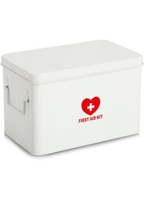 Aufbewahrungsbox »Metall, weiss« robust, dekorativ, flexibles Ordungssystem , zeller Present