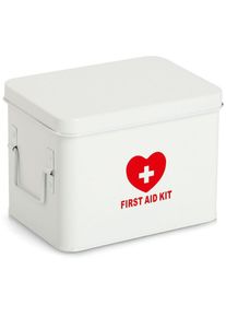 Aufbewahrungsbox »Metall, weiss« robust, dekorativ, flexibles Ordungssystem , zeller Present