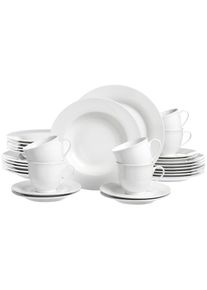 Ritzenhoff & Breker Kombiservice »Bianco« klassisch und schlicht, unifarben , weiss , Ritzenhoff & Breker