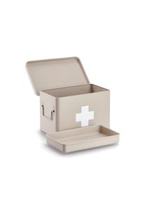 Aufbewahrungsbox »Medizinbox« Metall , beige , zeller Present