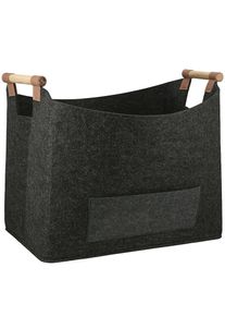 Kaminholzkorb »Korb Brennholz« , grau , Casablanca by Gilde