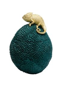 Aufbewahrungsbox »Deko Dose Chameleon« , goldfarben , KARE Design